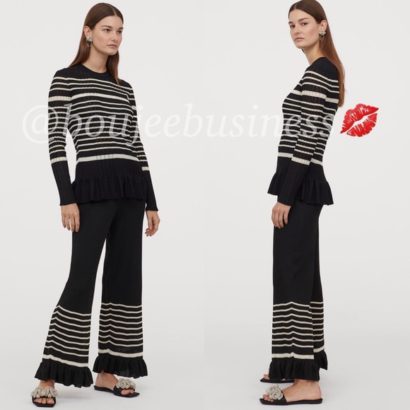 H&M Fine-Knit Top + Pants Co-ord Set - Picture 13 of 16